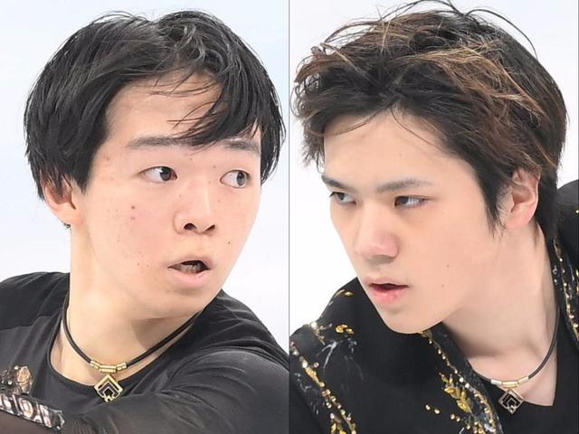 【写真】銀の鍵山優真＆銅の宇野昌磨「おそろ感」のネックレスに反響