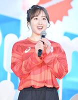 イベントで輝く笑顔の本田望結（撮影・開出牧）