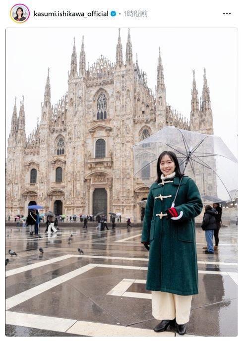 石川佳純さんのインスタグラム（ｋａｓｕｍｉ．ｉｓｈｉｋａｗａ＿ｏｆｆｉｃｉａｌ ）より