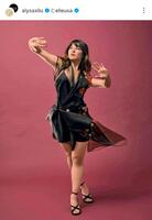 　アリサ・リュウのインスタグラム（ａｌｙｓａｘｌｉｕ）より