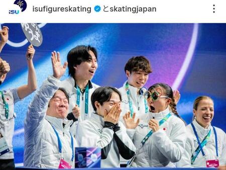 　ＩＳＵのインスタグラム（ｉｓｕｆｉｇｕｒｅｓｋａｔｉｎｇ）より 