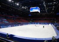 ミラノアイススケートアリーナ　全景内観