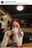 樋口新葉のインスタグラム（＠ｗａｋａｂａｂｙ＿ｓｋ８ｒ）から