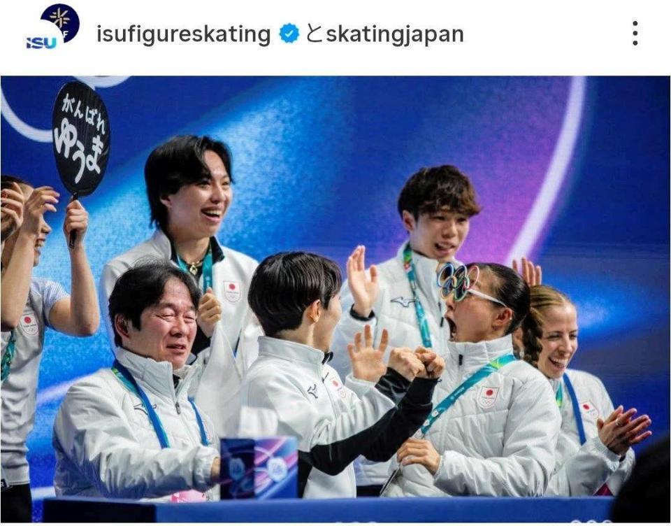 ＩＳＵのインスタグラム（ｉｓｕｆｉｇｕｒｅｓｋａｔｉｎｇ）より 