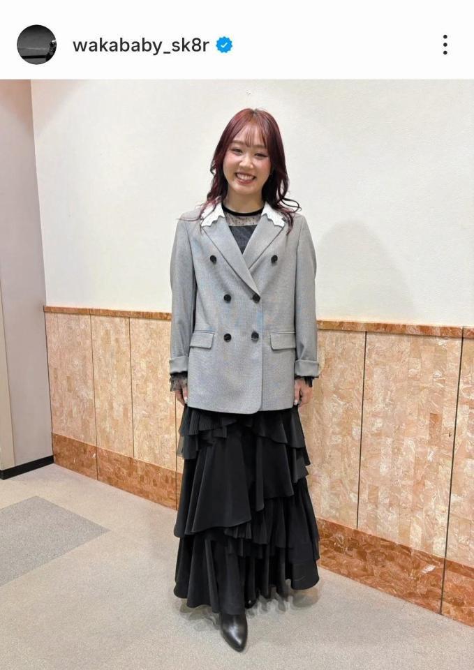 樋口新葉のインスタグラム（＠ｗａｋａｂａｂｙ＿ｓｋ８ｒ）から