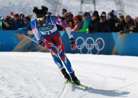 ハイチの黒人スキーヤー五輪満喫/ミラノ・コルティナ五輪/デイリー
