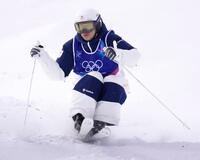 コブを攻める堀島行真＝リビーニョ（共同）