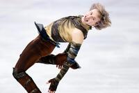 男子ＳＰ　演技するイリア・マリニン＝ミラノ（共同）