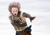 男子ＳＰ　演技するイリア・マリニン＝ミラノ（共同）