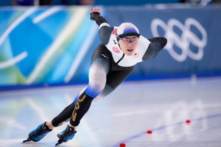 　男子１０００メートル　滑走する野々村太陽＝ミラノ（共同）