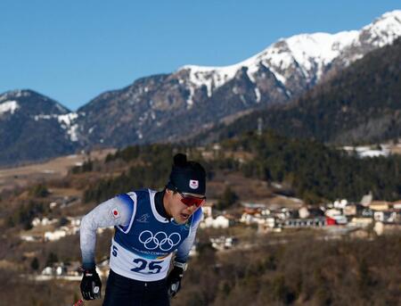 力走する馬場直人
