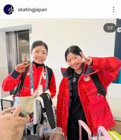 日本スケート連盟のインスタグラム（＠ｓｋａｔｉｎｇｊａｐａｎ）から
