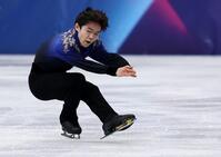 演技する鍵山優真（写真提供・ロイター／アフロ）