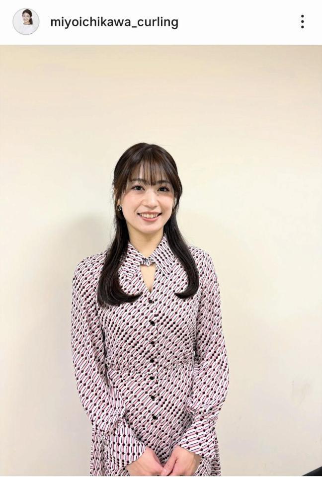 　市川美余さんのインスタグラム（＠ｍｉｙｏｉｃｈｉｋａｗａ＿ｃｕｒｌｉｎｇ）から