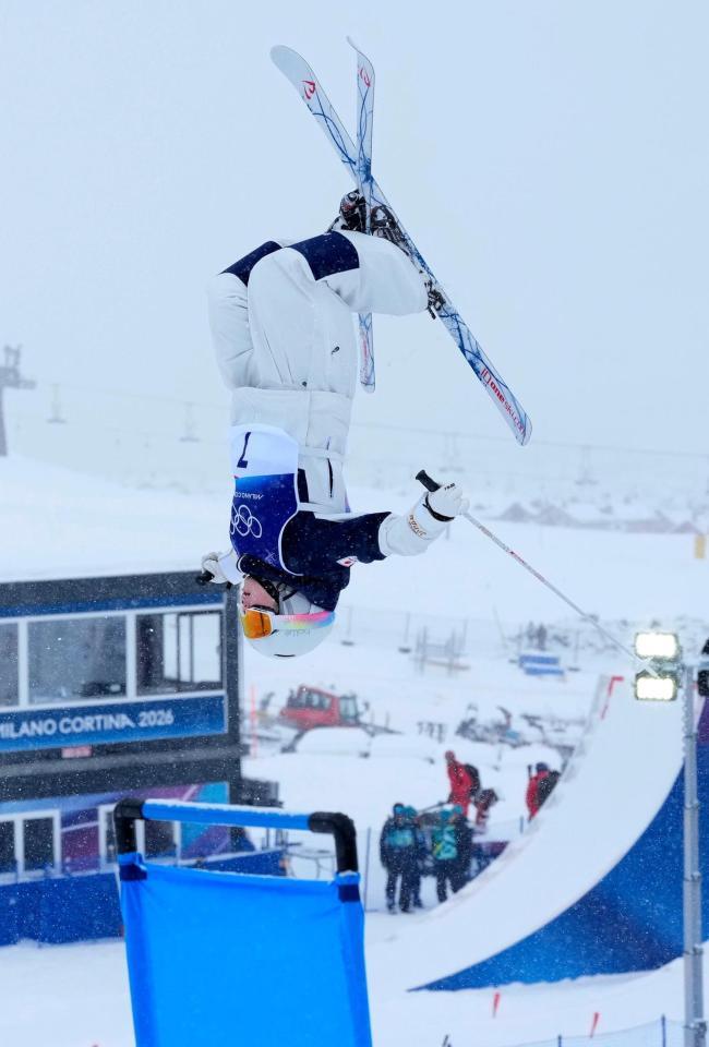 第２エアを決める冨高日向子