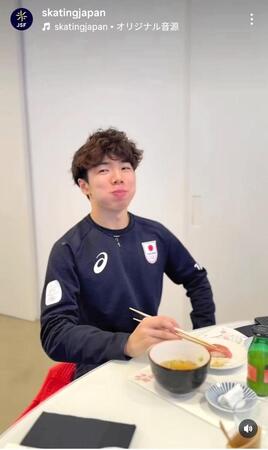 日本スケート連盟のインスタグラム（＠ｓｋａｔｉｎｇｊａｐａｎ）から
