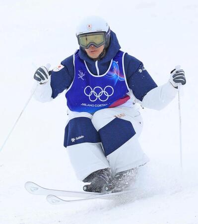 【写真】あ～～～！夢散の瞬間　第２エア手前でバランスを崩す堀島行真