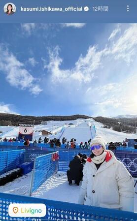 石川佳純さんのインスタグラム（＠ｋａｓｕｍｉ．ｉｓｈｉｋａｗａ＿ｏｆｆｉｃｉａｌ）から