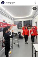 日本スケート連盟のインスタグラム（＠ｓｋａｔｉｎｇｊａｐａｎ）から