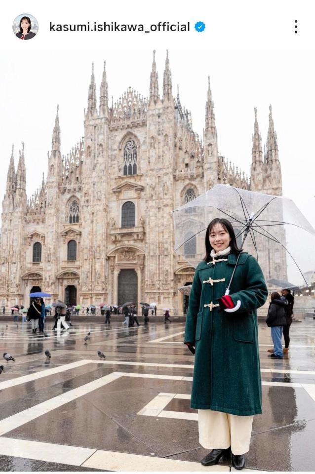 石川佳純さんのインスタグラム（＠ｋａｓｕｍｉ．ｉｓｈｉｋａｗａ＿ｏｆｆｉｃｉａｌ）から