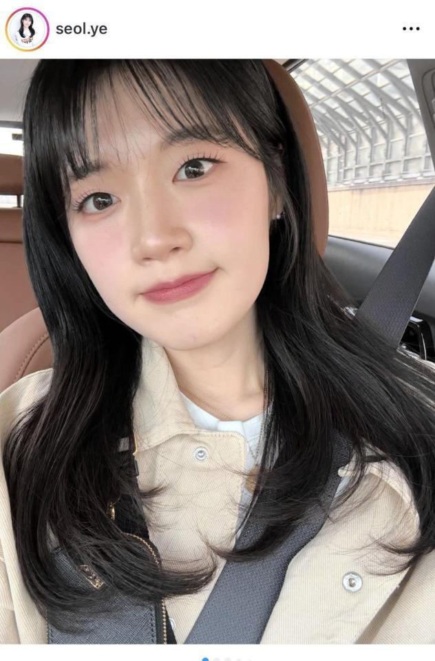 ソル・イェウンのインスタグラム＠ｓｅｏｌ．ｙｅより