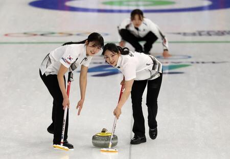 カーリング韓国代表・チーム・キム（写真提供：ロイター／アフロ）