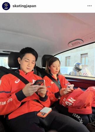 日本スケート連盟のインスタグラム（＠ｓｋａｔｉｎｇｊａｐａｎ）から