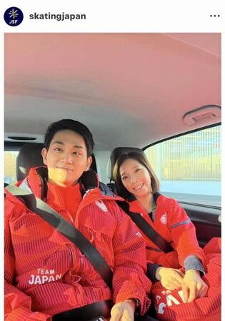 日本スケート連盟のインスタグラム（＠ｓｋａｔｉｎｇｊａｐａｎ）から