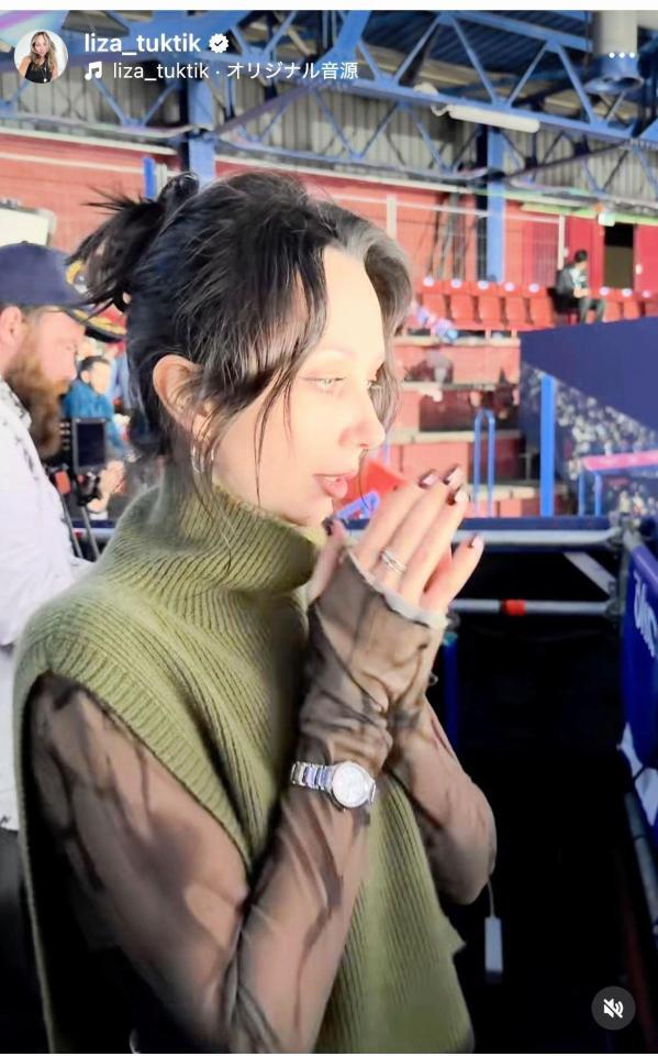 トゥクタミシェワのインスタグラム＠ｌｉｚａ＿ｔｕｋｔｉｋより