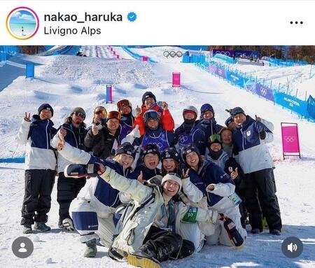中尾春香インスタグラム（ｎａｋａｏ＿ｈａｒｕｋａ）より