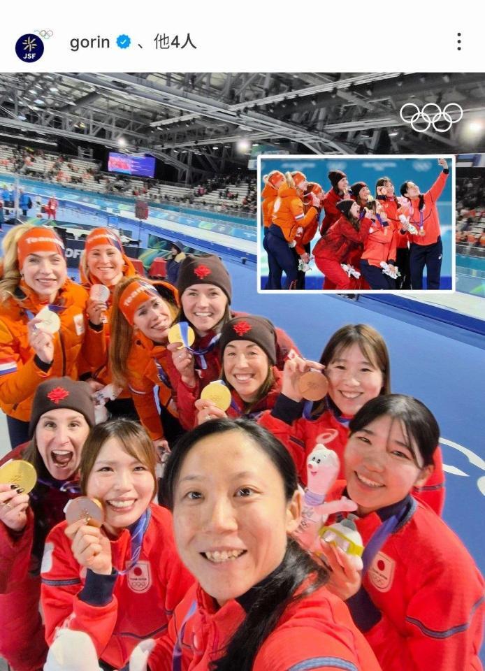 　ＩＯＣ日本語版公式インスタグラム（ｇｏｒｉｎ）より