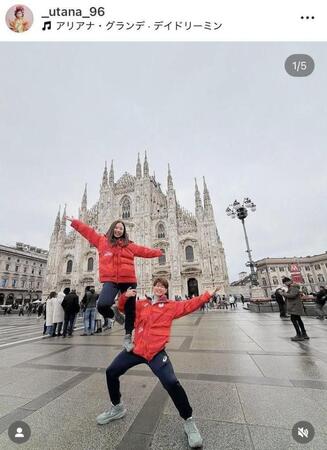 吉田唄菜のインスタグラム＠＿ｕｔａｎａ＿９６より