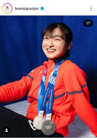日本オリンピック委員会（ＪＯＣ）の公式インスタグラム（＠ｔｅａｍｊａｐａｎｊｏｃ）から