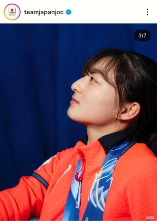 日本オリンピック委員会（ＪＯＣ）の公式インスタグラム（＠ｔｅａｍｊａｐａｎｊｏｃ）から