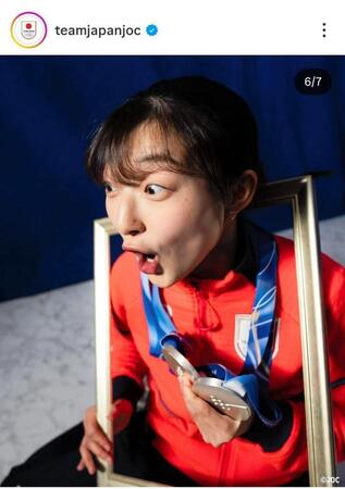 日本オリンピック委員会（ＪＯＣ）の公式インスタグラム（＠ｔｅａｍｊａｐａｎｊｏｃ）から