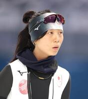 　アップする高木美帆（撮影・吉澤敬太）