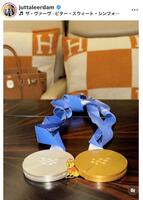 ユッタ・レールダムのインスタグラム（＠ｊｕｔｔａｌｅｅｒｄａｍ）から