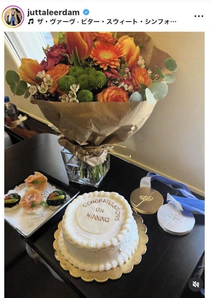 ユッタ・レールダムのインスタグラム（＠ｊｕｔｔａｌｅｅｒｄａｍ）から