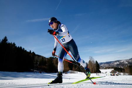 土屋正恵２３位、アンデションＶ　スキー距離・２２日