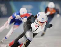 快走する佐藤綾乃（撮影・吉澤敬太）