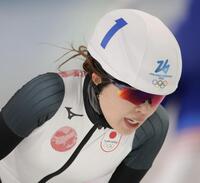 メダルに手が届かなかった佐藤綾乃（撮影・吉澤敬太）