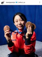 　ＪＯＣの公式インスタグラム（ｔｅａｍｊａｐａｎｊｏｃ）より