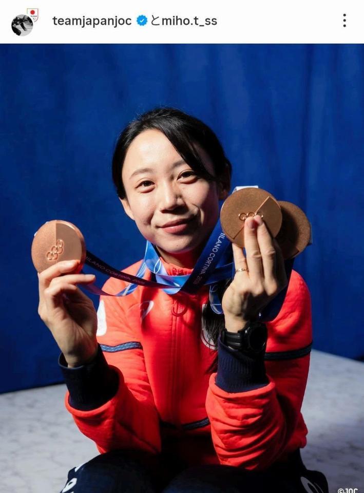 　ＪＯＣの公式インスタグラム（ｔｅａｍｊａｐａｎｊｏｃ）より