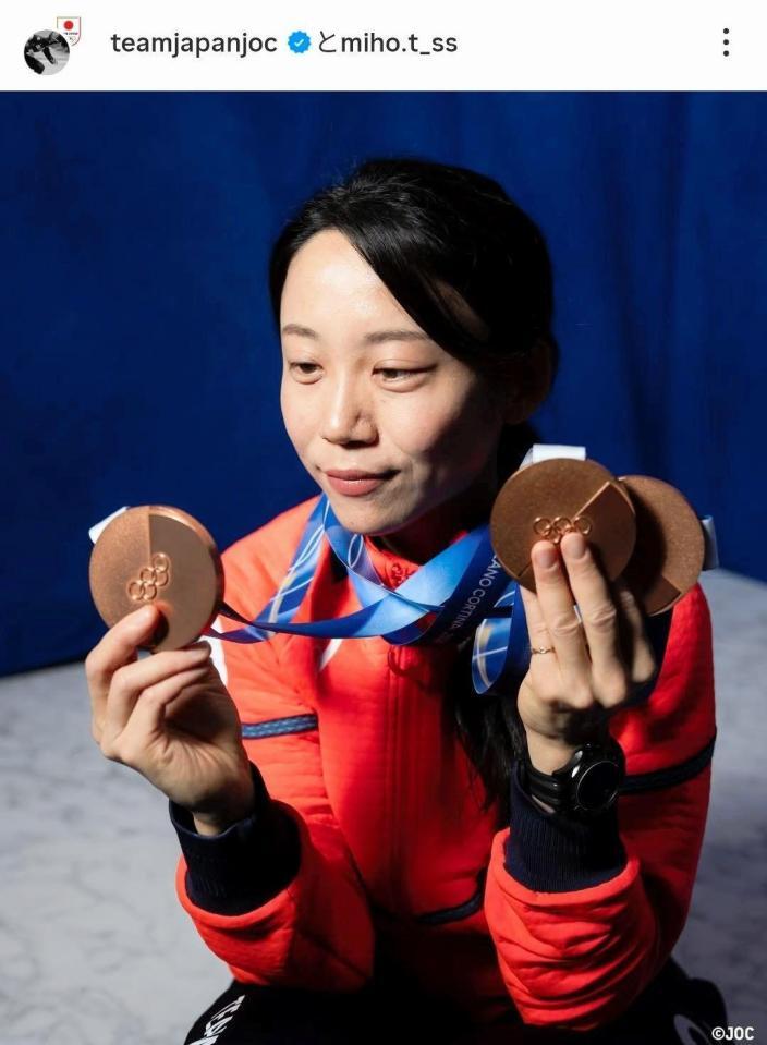 　ＪＯＣの公式インスタグラム（ｔｅａｍｊａｐａｎｊｏｃ）より