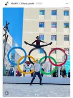 　三浦璃来のインスタグラム（ｒｉｋｕ９１１１）より 