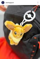 　木原のリュックにつけられたイーブイ。日本スケート連盟の公式インスタグラム（ｓｋａｔｉｎｇｊａｐａｎ）より