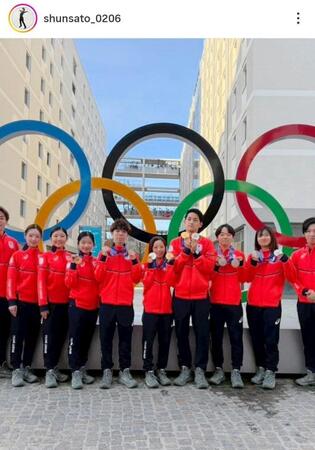 佐藤駿のインスタグラム（ｓｈｕｎｓａｔｏ＿０２０６）より