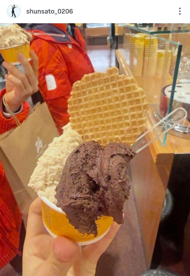 佐藤駿のインスタグラム（ｓｈｕｎｓａｔｏ＿０２０６）より