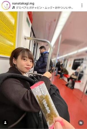 メトロ内でもｗｗ高木菜那さんのマネジャーによるインスタグラム＠ｎａｎａｔａｋａｇｉ．ｍｇ（２月１２日付）より