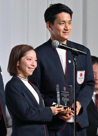 三浦璃来（左）と木原龍一